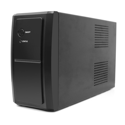 Tampilan LED Baterai Lithium UPS 6000mAh 650VA Fase Tunggal