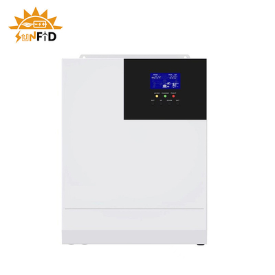 3KW Powerwall Baterai Lithium MPPT Off Grid Solar Inverter Dengan 60A Solar Charge Controller