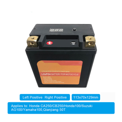 Baterai Lithium 4AH 12V Pada Sepeda Motor Dengan Baterai Stop Starter BMS