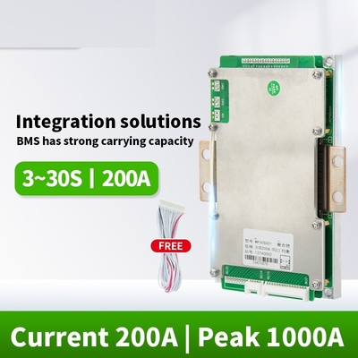 24V 36V 12v Baterai Lithium BMS 48V 60V 72V 3S-24S 100A 120A 150A 200A 250A Lifepo4 4s 200a
