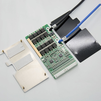 50A BMS untuk Baterai Lithium Ion 17 S 60 V dengan Kontrol Suhu Pcm PCB Papan Perlindungan Ebike Sepeda Listrik