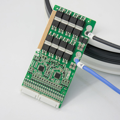 50A BMS untuk Baterai Lithium Ion 17 S 60 V dengan Kontrol Suhu Pcm PCB Papan Perlindungan Ebike Sepeda Listrik