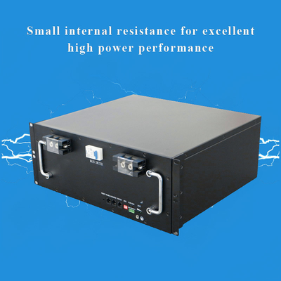 Lifepo4 Telecom Lithium Ion Battery 48V 100Ah Deep Cycle Untuk Sistem Tenaga Listrik