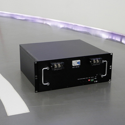 Lifepo4 Telecom Lithium Ion Battery 48V 100Ah Deep Cycle Untuk Sistem Tenaga Listrik
