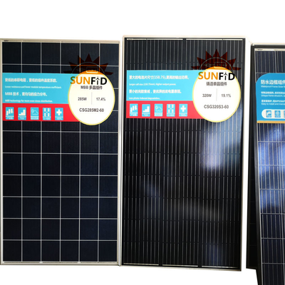 450W Frameless Monocrystalline Solar Panel Bifacial 10BB untuk Sistem Penyimpanan Energi Perumahan