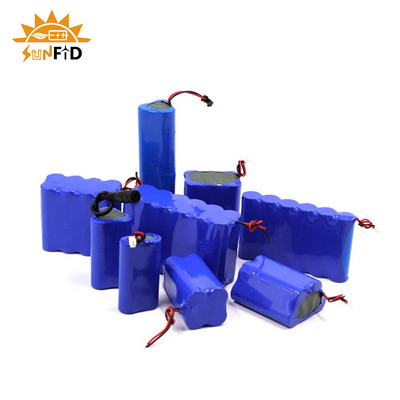18650 Paket Baterai Lithium Isi Ulang 3.7V 15.6Ah 1S6P Dilindungi