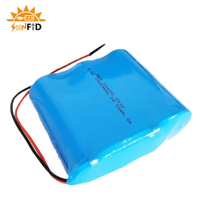 Paket Baterai Lithium LiFePO4 18650 9.6V 1500mAh yang Dapat Diisi Ulang untuk Daya Portabel Luar Ruangan