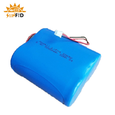 6.4v Lifepo4 Paket Baterai Lithium Isi Ulang 4500mah 26650
