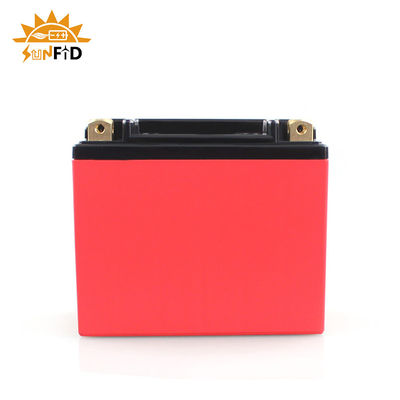 6ah Paket Baterai Lithium Ion Isi Ulang 12V Untuk Sepeda Motor Listrik Dengan Baterai Mulai Berhenti BMS 7-A