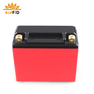 6ah Paket Baterai Lithium Ion Isi Ulang 12V Untuk Sepeda Motor Listrik Dengan Baterai Mulai Berhenti BMS 7-A