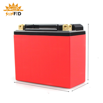 6ah Paket Baterai Lithium Ion Isi Ulang 12V Untuk Sepeda Motor Listrik Dengan Baterai Mulai Berhenti BMS 7-A