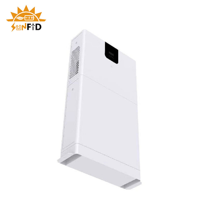 Baterai Dinding Lithium 5kW 10KW Sistem Penyimpanan Energi Vertikal