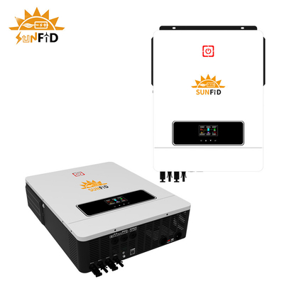 7200W Hybrid Pure Sine Solar Inverter, MPPT Solar Charger Untuk Sistem Penyimpanan Energi