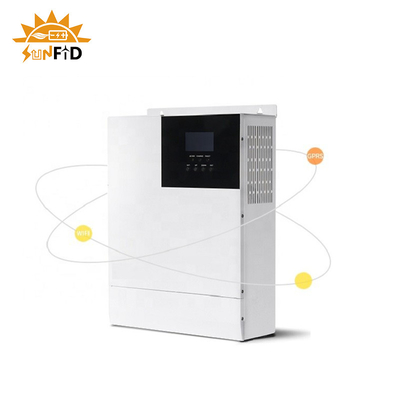 3KW Powerwall Baterai Lithium MPPT Off Grid Solar Inverter Dengan 60A Solar Charge Controller