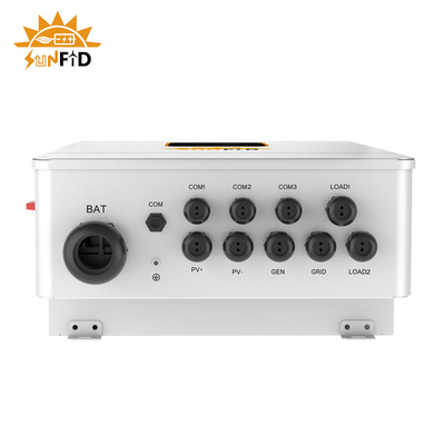 5000W American Hybrid ESS Split Phase Inverter Tegangan Rendah 48V Mendukung Paralel