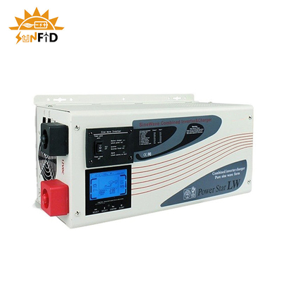 6000W DC Ke AC Pure Sine Wave Power Inverter 24V 48V 120 240V Dengan Layar LCD