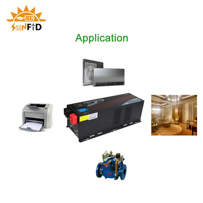 3KW Off Grid DC Ke AC Inverter Gelombang Sinus Murni 110-120VAC