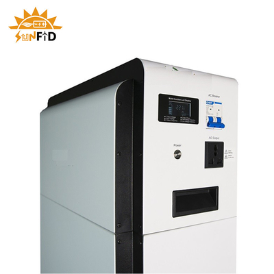 Sistem Penyimpanan Energi Perumahan 5kwh 220V 2kw Semua Dalam Satu Inverter Surya