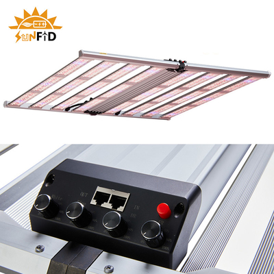 Hortikultura Indoor Plant LED Grow Light 1000W Sesuaikan Spektrum UV IR Switch Dimmable