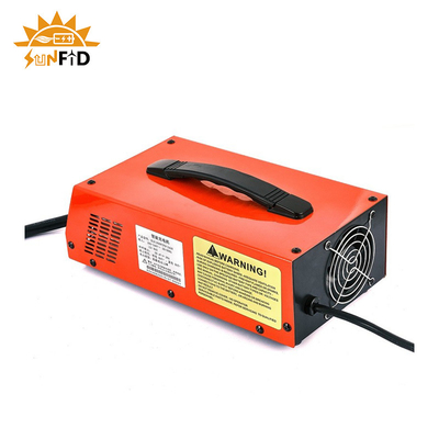 36V 45A Baterai Lithium Iron Charger 12V 24V 50A 48V 40A 60V 35A 72V 30A 84V 25A 96V20A Cangkang Besi Merah