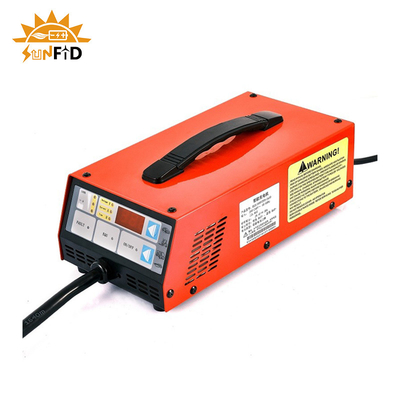 36V 45A Baterai Lithium Iron Charger 12V 24V 50A 48V 40A 60V 35A 72V 30A 84V 25A 96V20A Cangkang Besi Merah