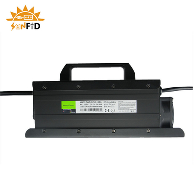 29.4V Mengisi Baterai Asam Timbal Dengan Pengisi Daya Lithium