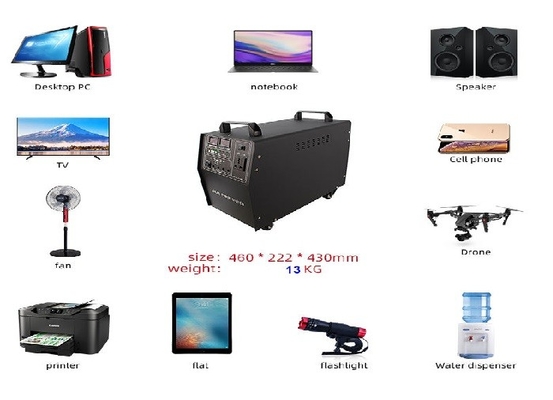 220V 1000W Sistem Penyimpanan Energi Perumahan Pembangkit Listrik Tenaga Surya Portabel