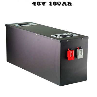 CE 100Ah Campervan Lithium Battery 48V Untuk Kereta Golf Tata Surya