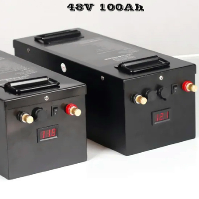 CE 100Ah Campervan Lithium Battery 48V Untuk Kereta Golf Tata Surya