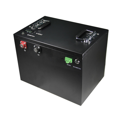 Baterai Lithium 100Ah 48 Volt Untuk Kereta Golf Lifepo4 51.2v 200Ah Dengan Pengisi Daya Bms