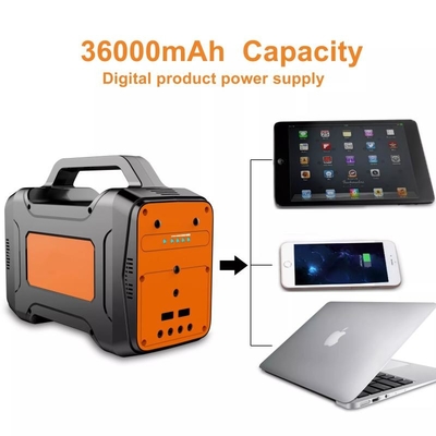 Pembangkit Listrik Portabel Luar Ruangan 100W 100V, Pembangkit Listrik Seluler Baterai Lithium 110V Portabel