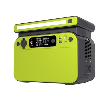 Pembangkit Listrik Portabel Luar Ruangan 500W 110V 220V LiFePO4