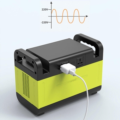 Pembangkit Listrik Portabel 1500W Gelombang Sinus Murni 1210Wh 5V-20V