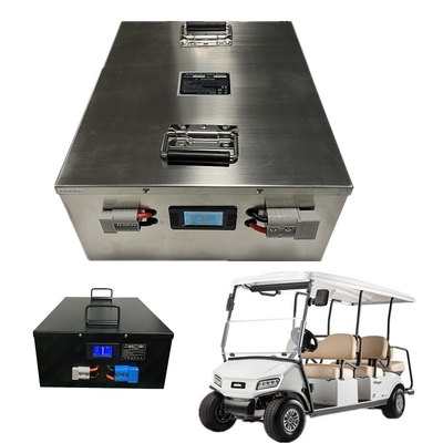 80Ah Lifepo4 Golf Cart Paket Baterai Lithium 48 Volt Untuk Mobil Klub