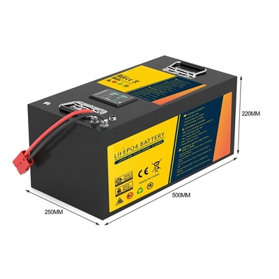 Paket Baterai Lithium 51,2V 60Ah 48 Volt Untuk Kereta Golf Gerobak Patroli Tamasya Listrik