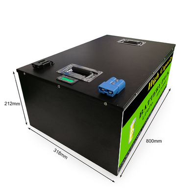 Penggantian Lifepo4 SLA 36V 50Ah 12s1p Baterai LifePO4 Mobil Golf yang Disesuaikan, E-bike, E-scooter BMS