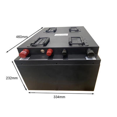 Penggantian Lifepo4 SLA 36V 50Ah 12s1p Baterai LifePO4 Mobil Golf yang Disesuaikan, E-bike, E-scooter BMS