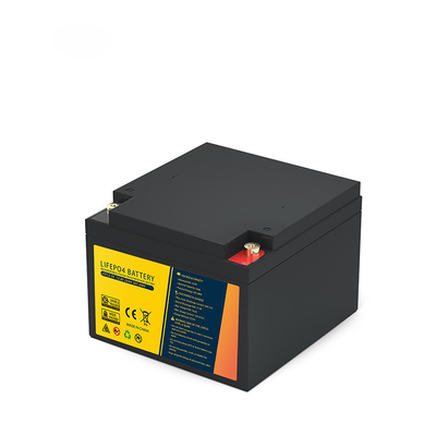 24Ah Lifepo4 Penggantian Baterai Lithium Ion 12.8V Untuk Kendaraan Listrik Tenaga Surya UPS Kursi Roda Listrik