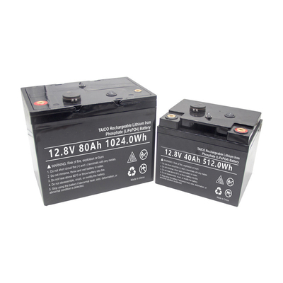 Baterai Penggantian Lifepo4 SLA Isi Ulang 80Ah 12.8V Untuk Listrik