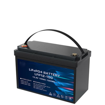 Penggantian Isi Ulang 100Ah Untuk Baterai Lithium Dalam Sistem Penyimpanan Energi Surya 12.8V