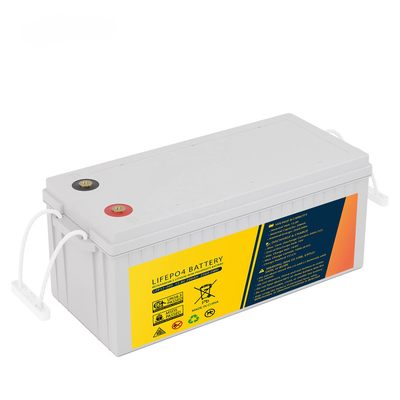 200Ah Deep Cycle Lifepo4 SLA Penggantian 12.8V Untuk RV Boat