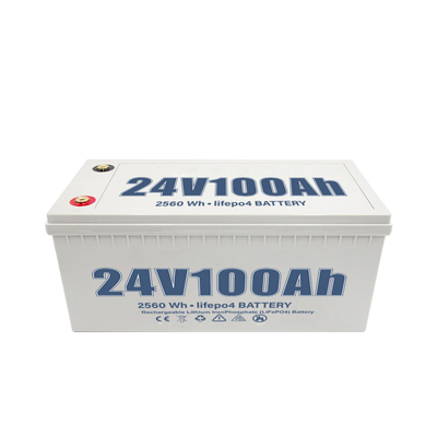 Baterai Lithium Siklus Dalam 100Ah 24V Untuk Tata Surya Yacht RV Car