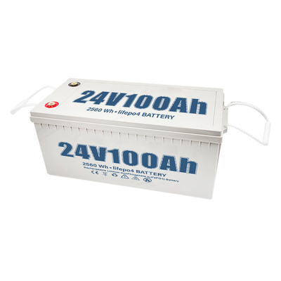 Baterai Lithium Siklus Dalam 100Ah 24V Untuk Tata Surya Yacht RV Car