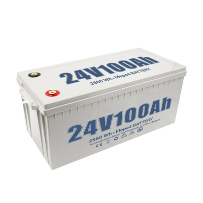 Baterai Lithium Siklus Dalam 100Ah 24V Untuk Tata Surya Yacht RV Car