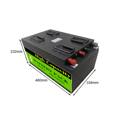 36V 50Ah Lifepo4 SLA Penggantian Kereta Golf Isi Ulang E-Bike E-Scooter Baterai Lithium Phosphate
