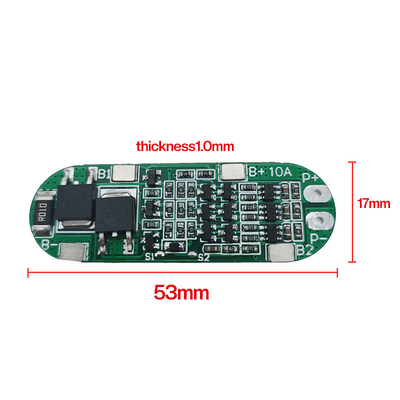 Baterai Lithium Pylontech 18650 Bms 3s 12V 10amp 11.1V Lifeo4