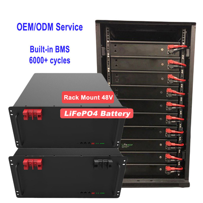 Baterai Penyimpanan Energi Telekomunikasi 48V 50Ah Rumah UPS Lifepo4