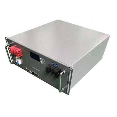 Baterai Lithium Telecom 100Ah 48V Paket Baterai Lifepo4 Fosfat Dengan Layar LCD