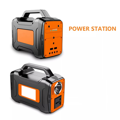 100W UPS Baterai Lithium 9V-12.6V 36000mAh Pembangkit Listrik Portabel Untuk Luar Ruangan