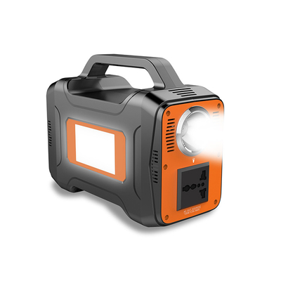 100W UPS Baterai Lithium 9V-12.6V 36000mAh Pembangkit Listrik Portabel Untuk Luar Ruangan